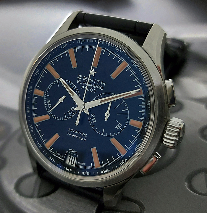 Zenith El Primero Pilot Limited Edition Wristwatch Ref. 03.2119.4002/24.C719